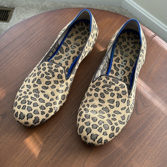 Rothy's Shoes - Rothys Leopard Cheetah Loafers Size 9
